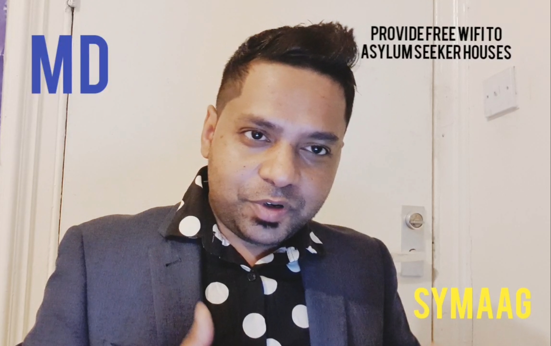 Read more about the article Free Internet for Asylum seekers Housing ( SYMAAG) Sign the petition-MD