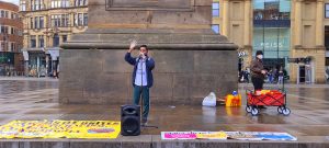 Read more about the article My Speech – “Refugees Are Welcome” organized by Stand up for Racism North East. #StraightTalk MD