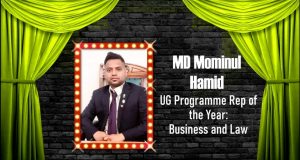 Read more about the article Award🏆-I have Won UG Programme Rep of the Year ( B&L) Award – Md￼