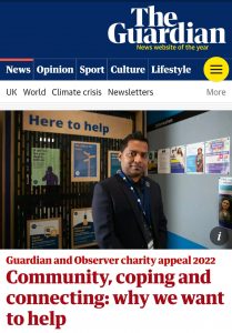 Read more about the article My interview As a Citizens Advice Volunteer with ‘The Guardian and Observer”